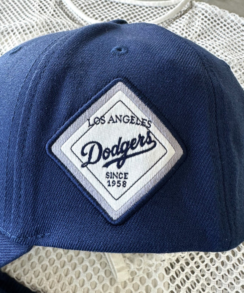 MLB Korea(エムエルビーコリア)/ダイヤモンド刺繍ロゴパッチボールキャップ メジャーリーグ べースボール ロゴキャップ サイズ調整可能/DIAMOND LOGO PATCH BALL CAP | AT52410317 | ブルー系その他