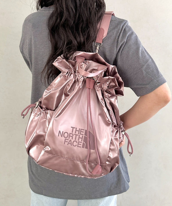 国内未発売 THE NORTH FACE(ザ・ノースフェイス)/5WAY 巾着型バッグ ショルダー リュック/W LIGHT BONNEY PACK | IM12410368 | ピンク