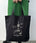 国内未発売 THE NORTH FACE(ザ・ノースフェイス)/A4対応 大容量 プリント コットン キャンバストートバッグ/TNF COTTON TOTE SEOUL | IM12410399 | ブラック系その他