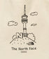 国内未発売 THE NORTH FACE(ザ・ノースフェイス)/A4対応 大容量 プリント コットン キャンバストートバッグ/TNF COTTON TOTE SEOUL | IM12410399 | クリーム