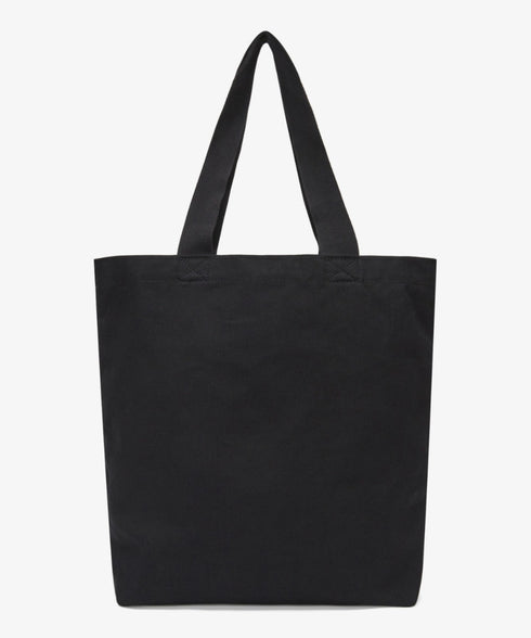 国内未発売 THE NORTH FACE(ザ・ノースフェイス)/A4対応 大容量 プリント コットン キャンバストートバッグ/TNF COTTON TOTE SEOUL | IM12410399 | ブラック
