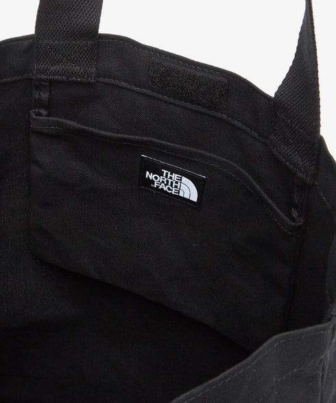 国内未発売 THE NORTH FACE(ザ・ノースフェイス)/A4対応 大容量 プリント コットン キャンバストートバッグ/TNF COTTON TOTE SEOUL | IM12410399 | ブラック