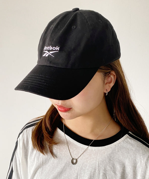 【Reebok/リーボック】別注 ワンポイント 刺繍 ローキャップ | MD5241001 | ブラック