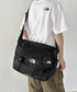 THE NORTH FACE(ザ・ノースフェイス)/カラビナミニポーチ付 A4 対応 収納ポケット多数 ショルダーバッグ/SUPER MESSENGER BAG L | IM12410428 | ブラック