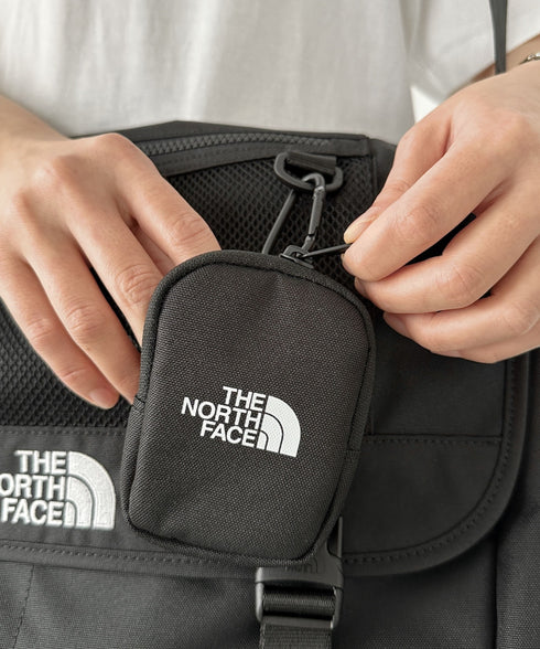 THE NORTH FACE(ザ・ノースフェイス)/カラビナミニポーチ付 A4 対応 収納ポケット多数 ショルダーバッグ/SUPER MESSENGER BAG L | IM12410428 | ブラック