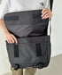 THE NORTH FACE(ザ・ノースフェイス)/カラビナミニポーチ付 A4 対応 収納ポケット多数 ショルダーバッグ/SUPER MESSENGER BAG L | IM12410428 | ブラック
