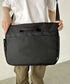 THE NORTH FACE(ザ・ノースフェイス)/カラビナミニポーチ付 A4 対応 収納ポケット多数 ショルダーバッグ/SUPER MESSENGER BAG L | IM12410428 | ブラック