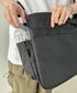 THE NORTH FACE(ザ・ノースフェイス)/カラビナミニポーチ付 A4 対応 収納ポケット多数 ショルダーバッグ/SUPER MESSENGER BAG L | IM12410428 | ブラック