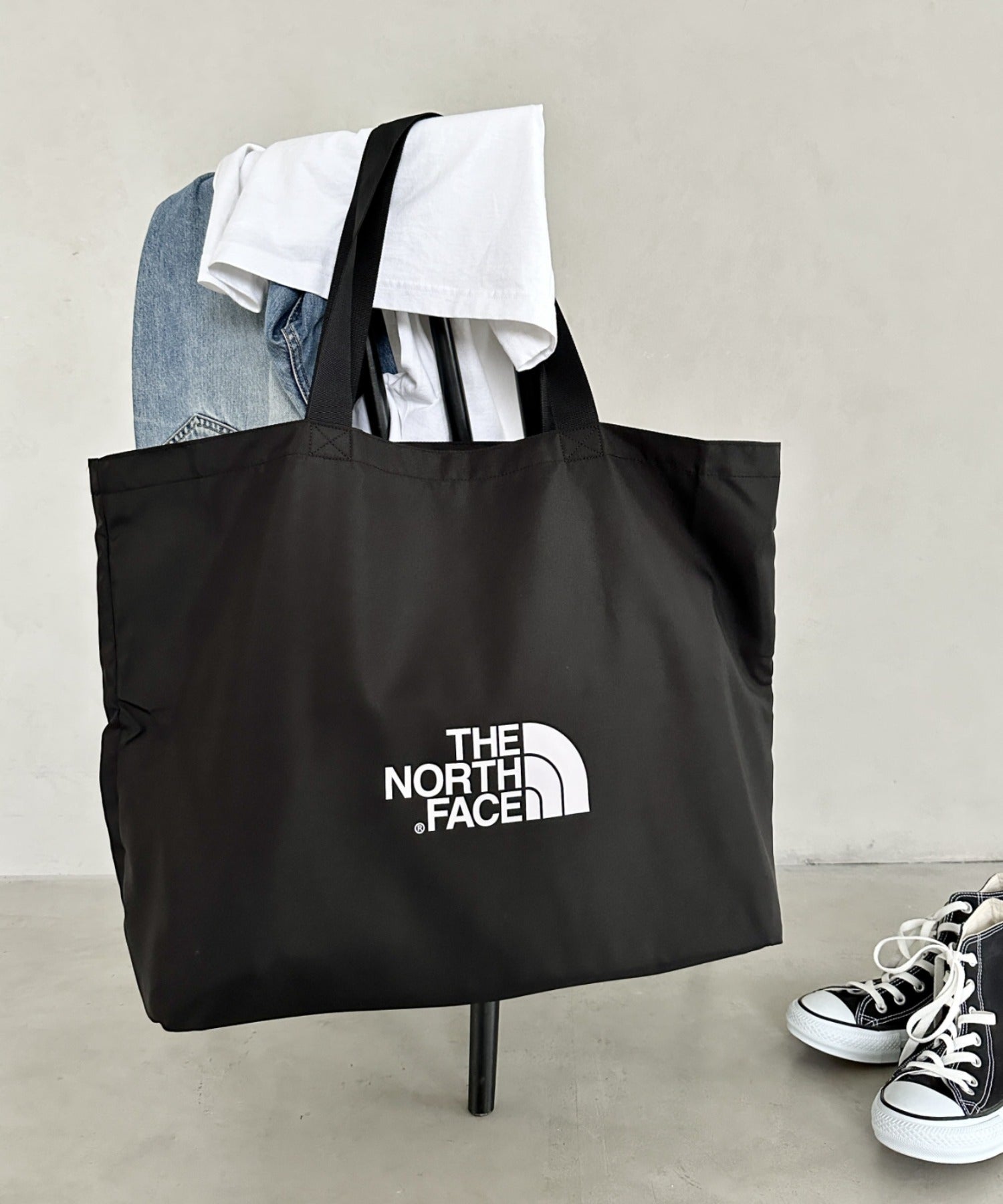 THE NORTH FACE エコバッグ Lサイズ 100枚セット THE NORTH FACE エコバッグ 国内未発売 FACE(ザ・ノースフェイス