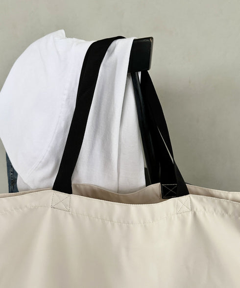 　THE NORTH FACE(ザ・ノースフェイス)/ショッパーバッグ エコバッグ 大容量 大きいサイズ/TNF SHOPPER BAG L | IM1242022 | クリーム