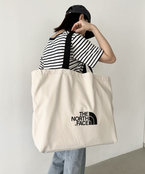 　THE NORTH FACE(ザ・ノースフェイス)/ショッパーバッグ エコバッグ 大容量 大きいサイズ/TNF SHOPPER BAG L | IM1242022 | クリーム