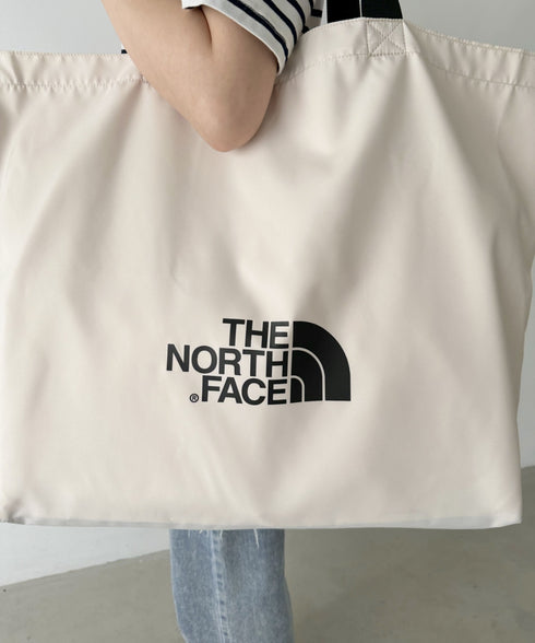　THE NORTH FACE(ザ・ノースフェイス)/ショッパーバッグ エコバッグ 大容量 大きいサイズ/TNF SHOPPER BAG L | IM1242022 | クリーム