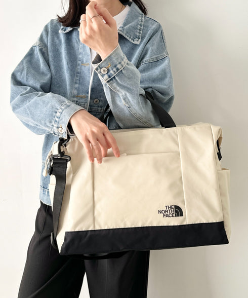 国内未発売 THE NORTH FACE(ザ・ノースフェイス)/軽量 ボストンバッグ トラベルバッグ ダッフルバッグ ビッグサイズ 大きいサイズ 大容量/LIGHT DUFFLE BAG | IM1242026 | クリーム
