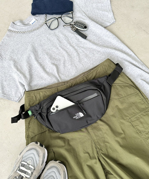 国内未発売 THE NORTH FACE(ザ・ノースフェイス)/スポーツ ヒップサック ウエストバッグ ボディバッグ/SPORTS HIP SACK | IM1243022 | ブラック