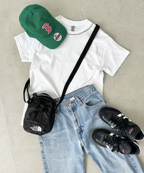 THE NORTH FACE(ザ・ノースフェイス)/巾着ポーチストリングショルダーバッグ スマホショルダー/BREEZE CROSS BAG | IM1243026 | ブラック