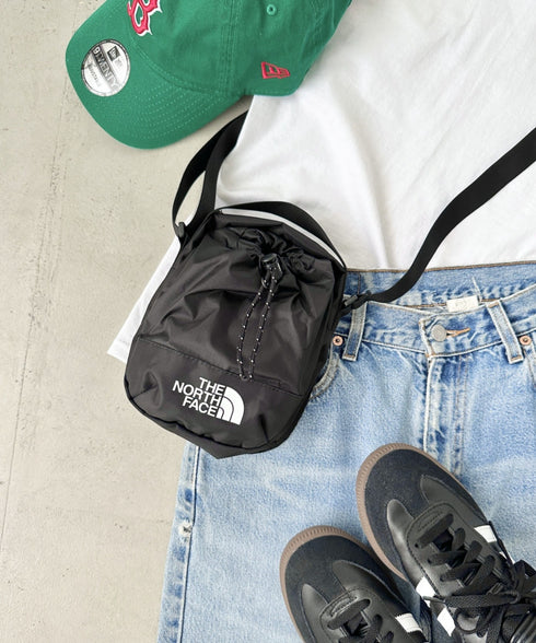 THE NORTH FACE(ザ・ノースフェイス)/巾着ポーチストリングショルダーバッグ スマホショルダー/BREEZE CROSS BAG | IM1243026 | ブラック