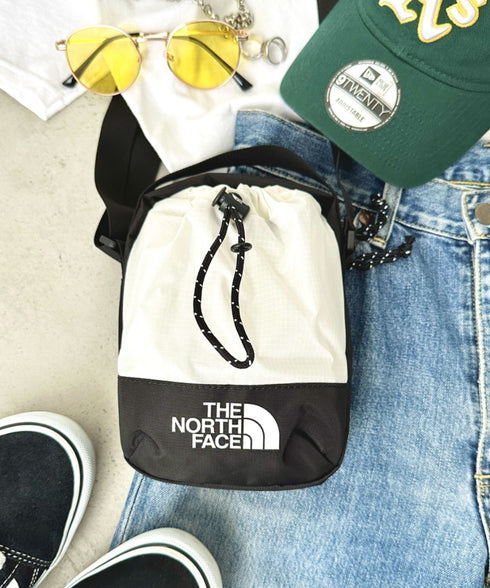 THE NORTH FACE(ザ・ノースフェイス)/巾着ポーチストリングショルダーバッグ スマホショルダー/BREEZE CROSS BAG | IM1243026 | ホワイト