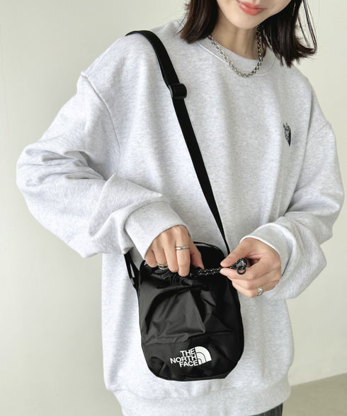 THE NORTH FACE(ザ・ノースフェイス)/巾着ポーチストリングショルダーバッグ スマホショルダー/BREEZE CROSS BAG | IM1243026 | ブラック
