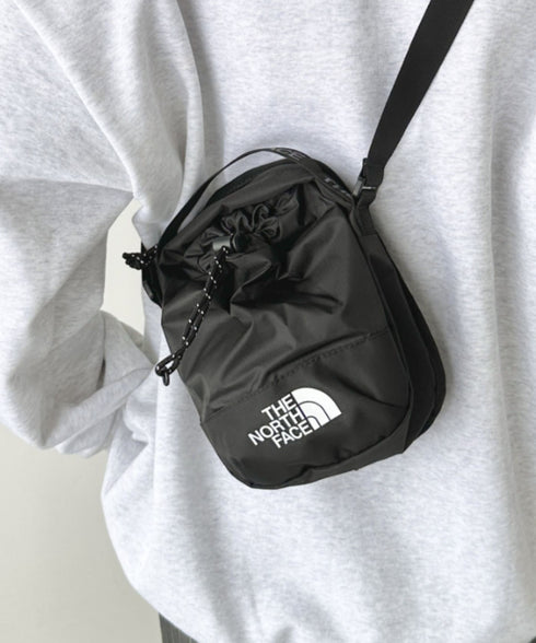 THE NORTH FACE(ザ・ノースフェイス)/巾着ポーチストリングショルダーバッグ スマホショルダー/BREEZE CROSS BAG | IM1243026 | ブラック