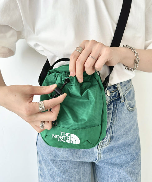 THE NORTH FACE(ザ・ノースフェイス)/巾着ポーチストリングショルダーバッグ スマホショルダー/BREEZE CROSS BAG | IM1243026 | グリーン