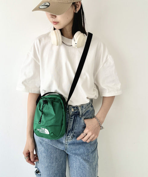 THE NORTH FACE(ザ・ノースフェイス)/巾着ポーチストリングショルダーバッグ スマホショルダー/BREEZE CROSS BAG | IM1243026 | グリーン