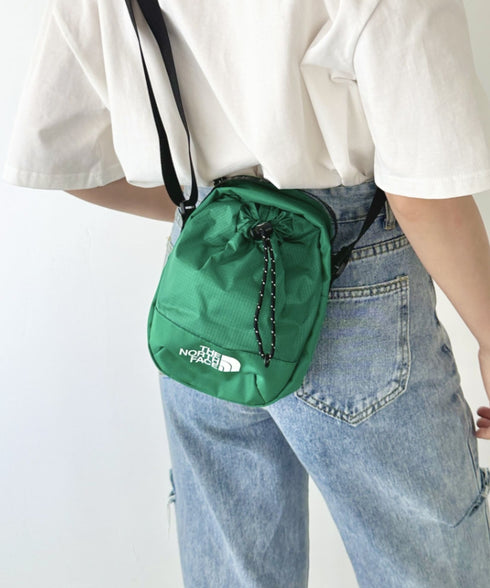 THE NORTH FACE(ザ・ノースフェイス)/巾着ポーチストリングショルダーバッグ スマホショルダー/BREEZE CROSS BAG | IM1243026 | グリーン