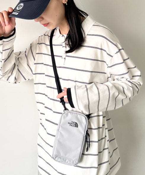 THE NORTH FACE(ザ・ノースフェイス)/4WAY カラビナ付 ミニマルチポーチ ショルダー スマホショルダー 財布 ポーチ サコッシュ トレッキングポーチ/MULTI TREKKING POUCH | IM1243030 | グレー