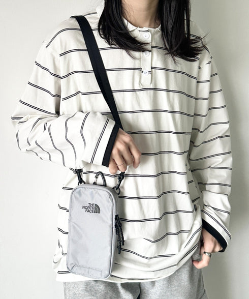 THE NORTH FACE(ザ・ノースフェイス)/4WAY カラビナ付 ミニマルチポーチ ショルダー スマホショルダー 財布 ポーチ サコッシュ トレッキングポーチ/MULTI TREKKING POUCH | IM1243030 | グレー