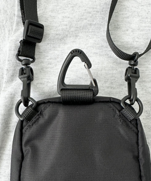 国内未発売 THE NORTH FACE(ザ・ノースフェイス)/4WAY カラビナ付 ミニマルチポーチ ショルダー スマホショルダー 財布 ポーチ サコッシュ トレッキングポーチ/MULTI TREKKING POUCH | IM1243030 | ブラック