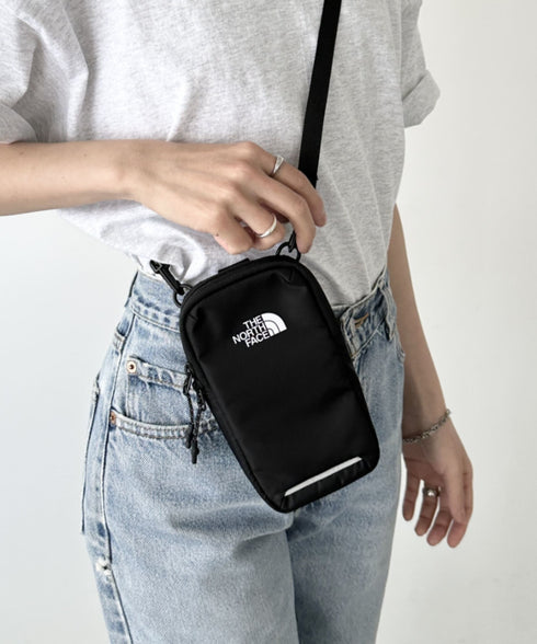 国内未発売 THE NORTH FACE(ザ・ノースフェイス)/4WAY カラビナ付 ミニマルチポーチ ショルダー スマホショルダー 財布 ポーチ サコッシュ トレッキングポーチ/MULTI TREKKING POUCH | IM1243030 | ブラック
