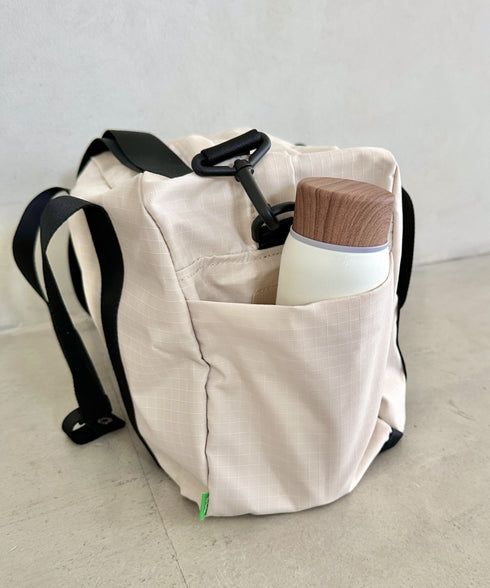 THE NORTH FACE(ザ・ノースフェイス)/大容量 2WAY ヘリテージ カーゴ ボストンバッグ/HERITAGE CARGO M | IM1243037 | サンドベージュ