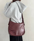 A4収納可 PUショルダーバッグ ユニセックス | MD1243022 | ワインレッド