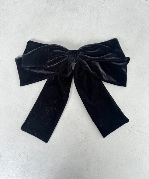 DOLLベロアリボンバレッタ | LO4244021 | ブラック