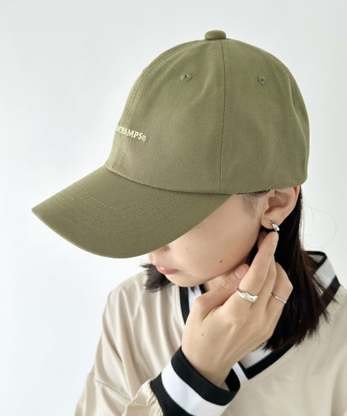 POLO CHAMPS(ポロチャンプス)/ワンポイント刺繍 アジャスター調整可能 ユニセックス ロゴ刺繍 CAP ローキャップ | IM5243041 | カーキ