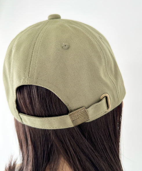 POLO CHAMPS(ポロチャンプス)/ワンポイント刺繍 アジャスター調整可能 ユニセックス ロゴ刺繍 CAP ローキャップ | IM5243041 | カーキ