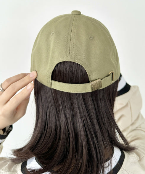 POLO CHAMPS(ポロチャンプス)/ワンポイント刺繍 アジャスター調整可能 ユニセックス ロゴ刺繍 CAP ローキャップ | IM5243041 | カーキ