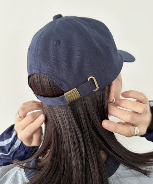 POLO CHAMPS(ポロチャンプス)/ワンポイント刺繍 アジャスター調整可能 ユニセックス ロゴ刺繍 CAP ローキャップ | IM5243041 | ネイビー