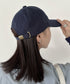 POLO CHAMPS(ポロチャンプス)/ワンポイント刺繍 アジャスター調整可能 ユニセックス ロゴ刺繍 CAP ローキャップ | IM5243041 | ネイビー