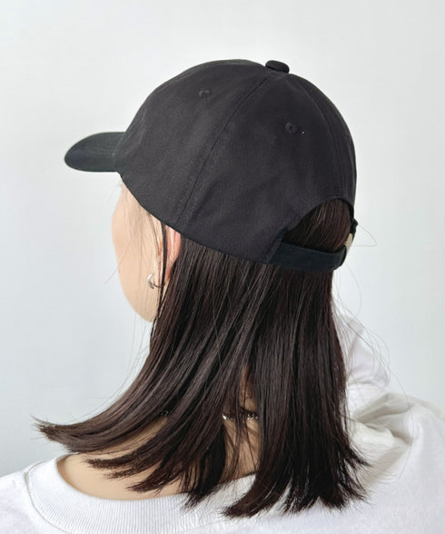 POLO CHAMPS(ポロチャンプス)/ワンポイント刺繍 アジャスター調整可能 ユニセックス ロゴ刺繍 CAP ローキャップ | IM5243041 | ブラック