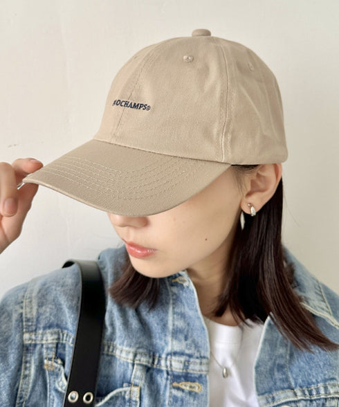 POLO CHAMPS(ポロチャンプス)/ワンポイント刺繍 アジャスター調整可能 ユニセックス ロゴ刺繍 CAP ローキャップ | IM5243041 | ベージュ