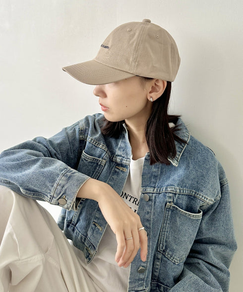 POLO CHAMPS(ポロチャンプス)/ワンポイント刺繍 アジャスター調整可能 ユニセックス ロゴ刺繍 CAP ローキャップ | IM5243041 | ベージュ