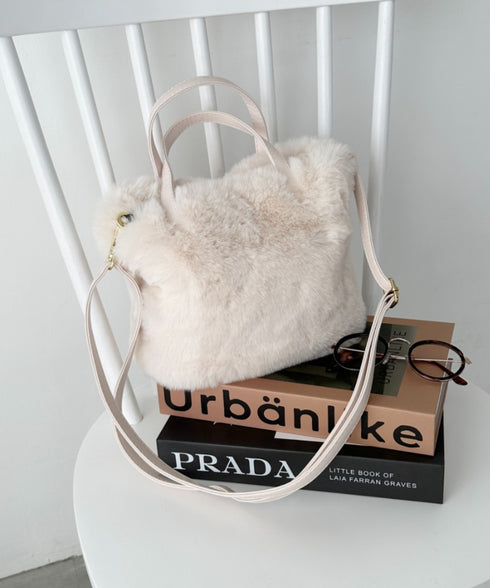 2WAYフェイクファーショルダーバッグ | CL1244013 | アイボリー