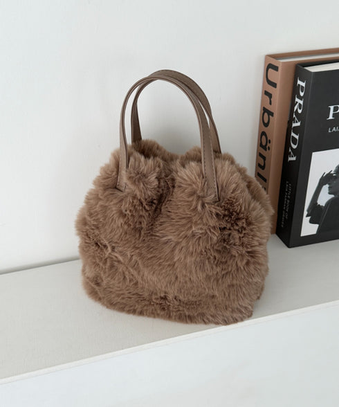 2WAYフェイクファーショルダーバッグ | CL1244013 | ブラウン