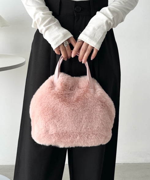 2WAYフェイクファーショルダーバッグ | CL1244013 | ピンク