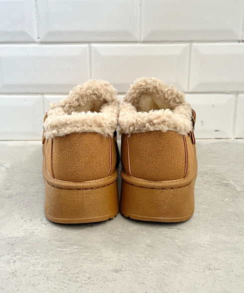 ボアムートン厚底シューズ | NU3244050 | キャメル