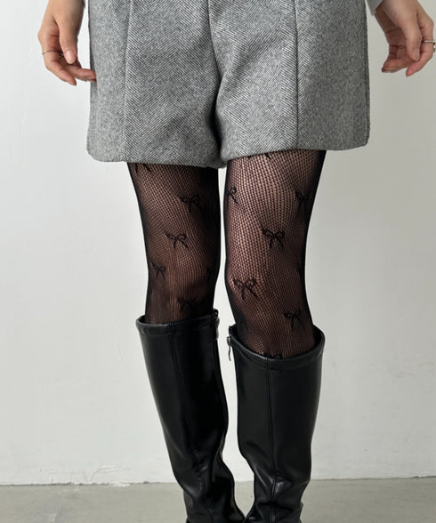 フラワー/リボンモチーフレースタイツ | CL6246018 | その他3