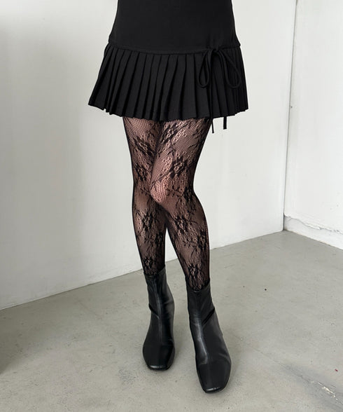 フラワー/リボンモチーフレースタイツ | CL6246018 | その他8