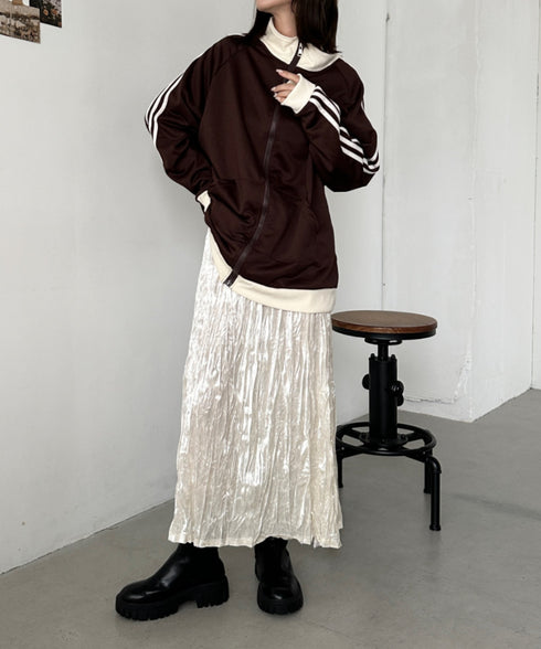 ベロアフレアスカート | CL2246023 | アイボリー