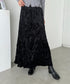 ベロアフレアスカート | CL2246023 | ブラック