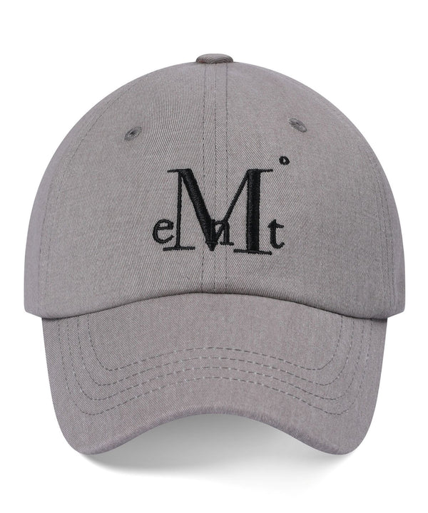 MUCENT(ムセント)/シグネチャー ロゴ ベースボール キャップ サイズ調整可能/SIGNATURE BALL CAP | AT5244039 | グレー系その他